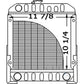 SBA310020020 Radiator Fits Ford New Holland Compact Tractor 1110