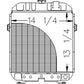 Radiator Fits Ford 1310 1110 1210 SBA310100431