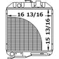 Radiator Fits Ford/New Holland Replaces SBA310100630