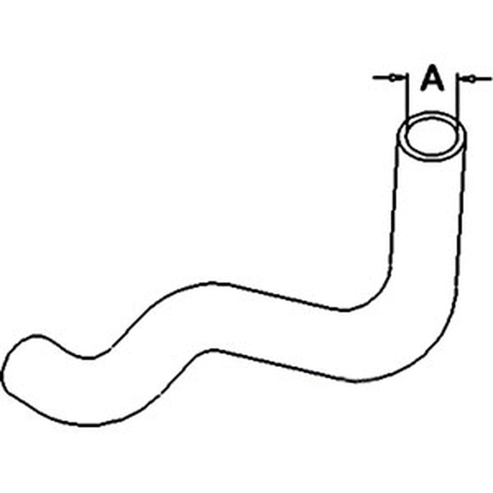 SBA310160310 Lower Radiator Hose Fits Ford New Holland Tractor 1500