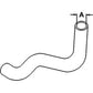 One Lower Radiator Hose SBA310160310 Fits Ford/New Holland Model: 1500