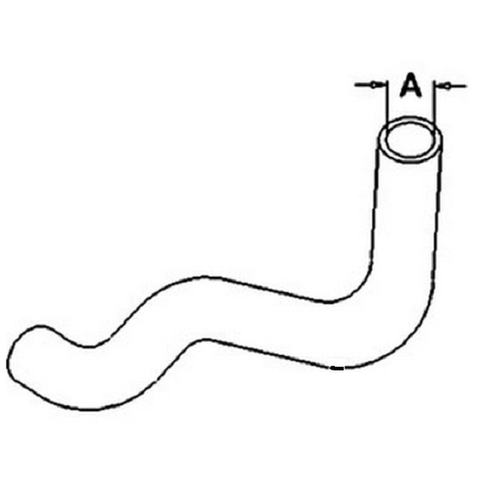 SBA310160310 Lower Radiator Hose Fits Ford New Holland Tractor 1500