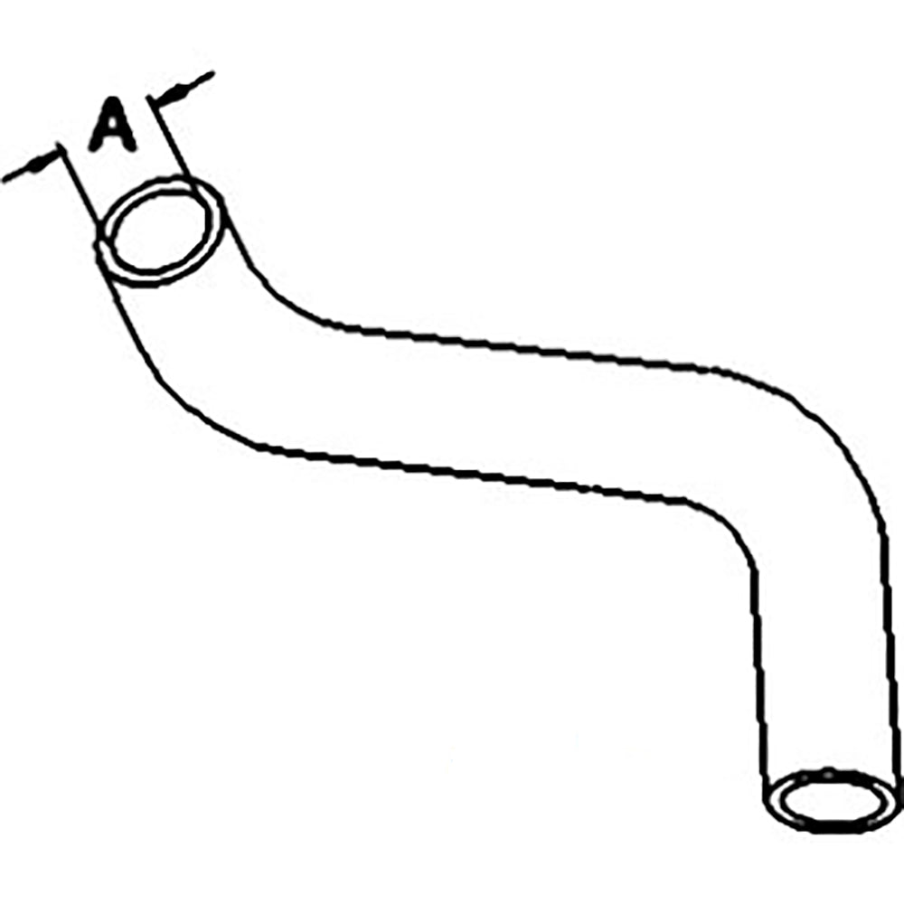 Upper Radiator Hose Fits Ford/New Holland Replaces SBA310160730