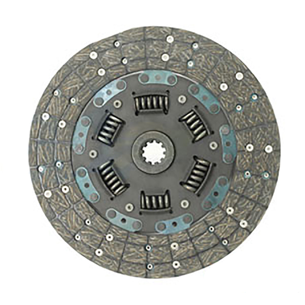 F400043 10-3/8" Transmission Disc, Woven, w/ 1" 10 Spline Hub - Reman Fits Ford
