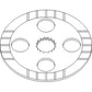 Brake Disc Fits Ford/New Holland Replaces 81878147