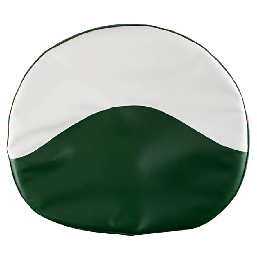 R1016 Green & White Seat Cover - 21" Fits Oliver