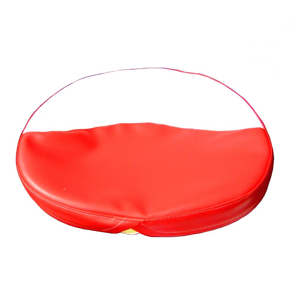 21" Red & White Seat Cover Fits Fordson Replaces SEN10-0045