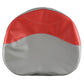 R2599 Grey & Red Seat Cover, 19" - Fits Massey Ferguson Misc Models