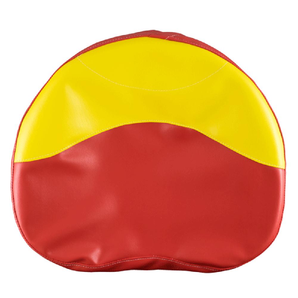 R5243 Red & Yellow Seat Cover - 19" Fits Minneapolis-Moline
