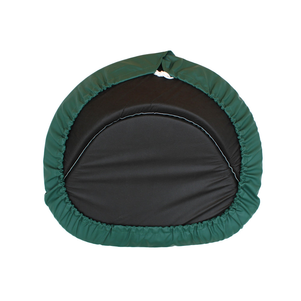 GREEN&WHITECOVER-21-1.5 21" Green & White Seat Cover Fits Universal Products