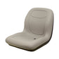 Grey Vinyl Seat Fits John Deere Replaces LVA10029-KL-GREY