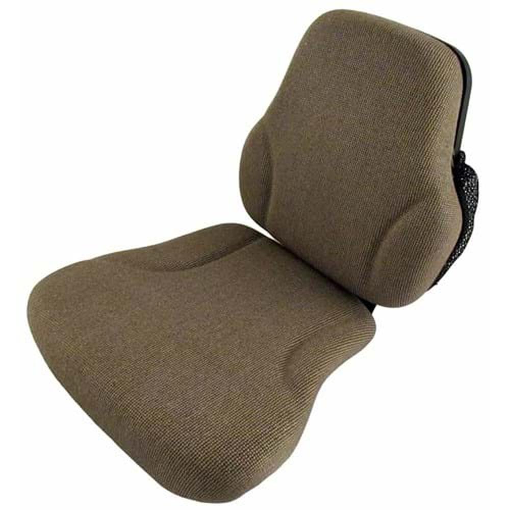 Brown Fabric Side Kick Seat Fits John Deere Replaces RE174400