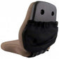 Side Kick Buddy Seat Fabric Brown Fits John Deere 8200 8100 8300 8430 9400 7720