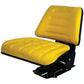 TF222YL Yellow Back Flip Up Seat Fits John Deere & Several Other Tractors