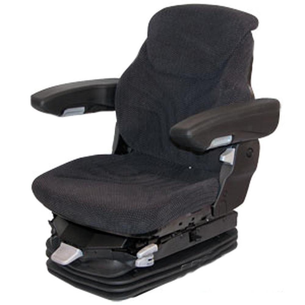 MSG95GGRC-ASSY Grammer Air Ride Charcoal Grey Seat Fits Case-IH Fits Massey Ferg