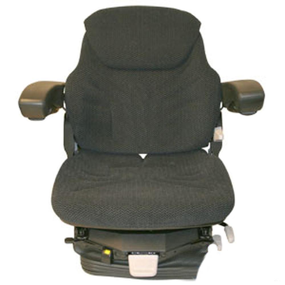 MSG95GGRC-ASSY Grammer Air Ride Charcoal Grey Seat Fits Case-IH Fits Massey Ferg