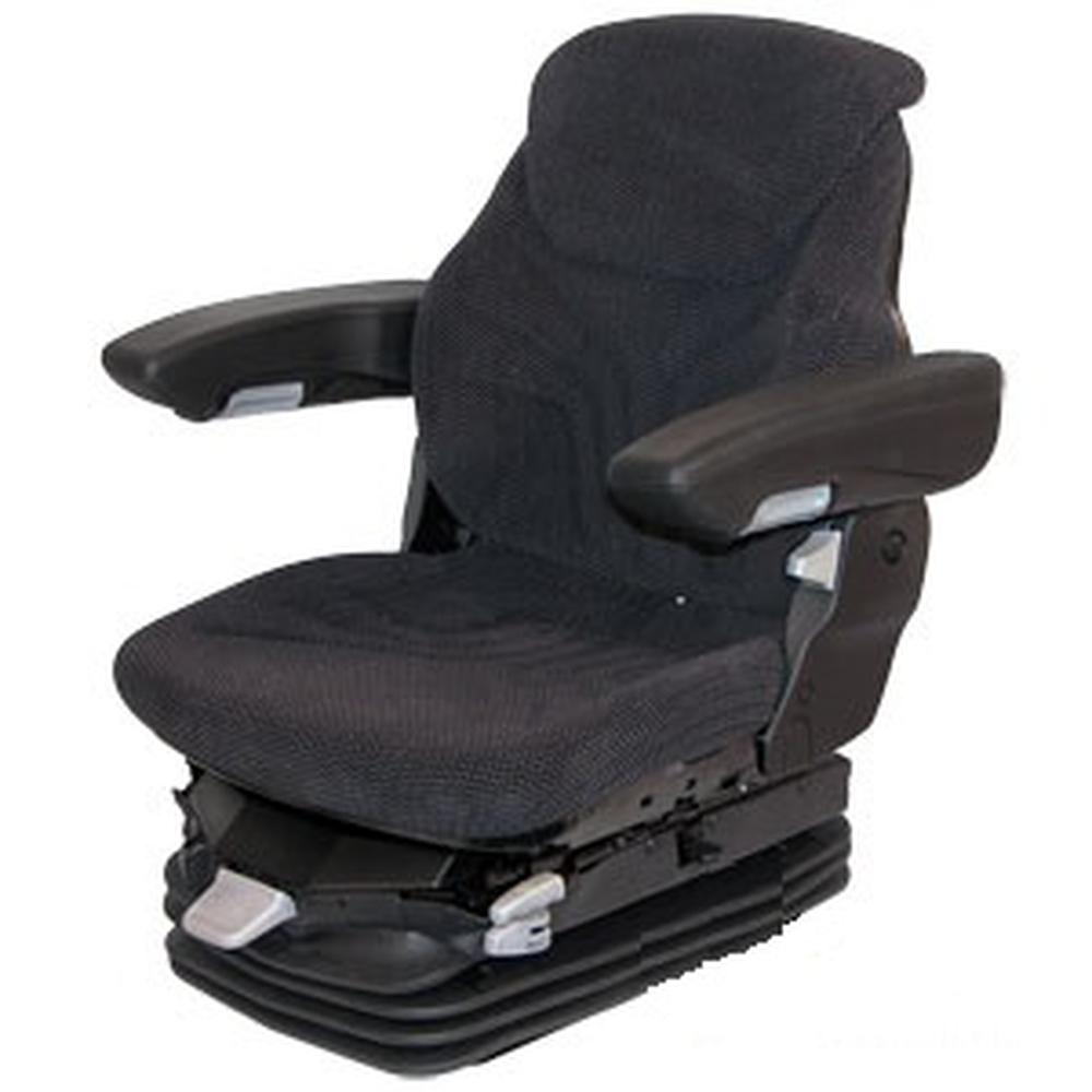 MSG95GGRC-ASSY Grammer Air Ride Charcoal Grey Seat Fits Case-IH Fits Massey Ferg