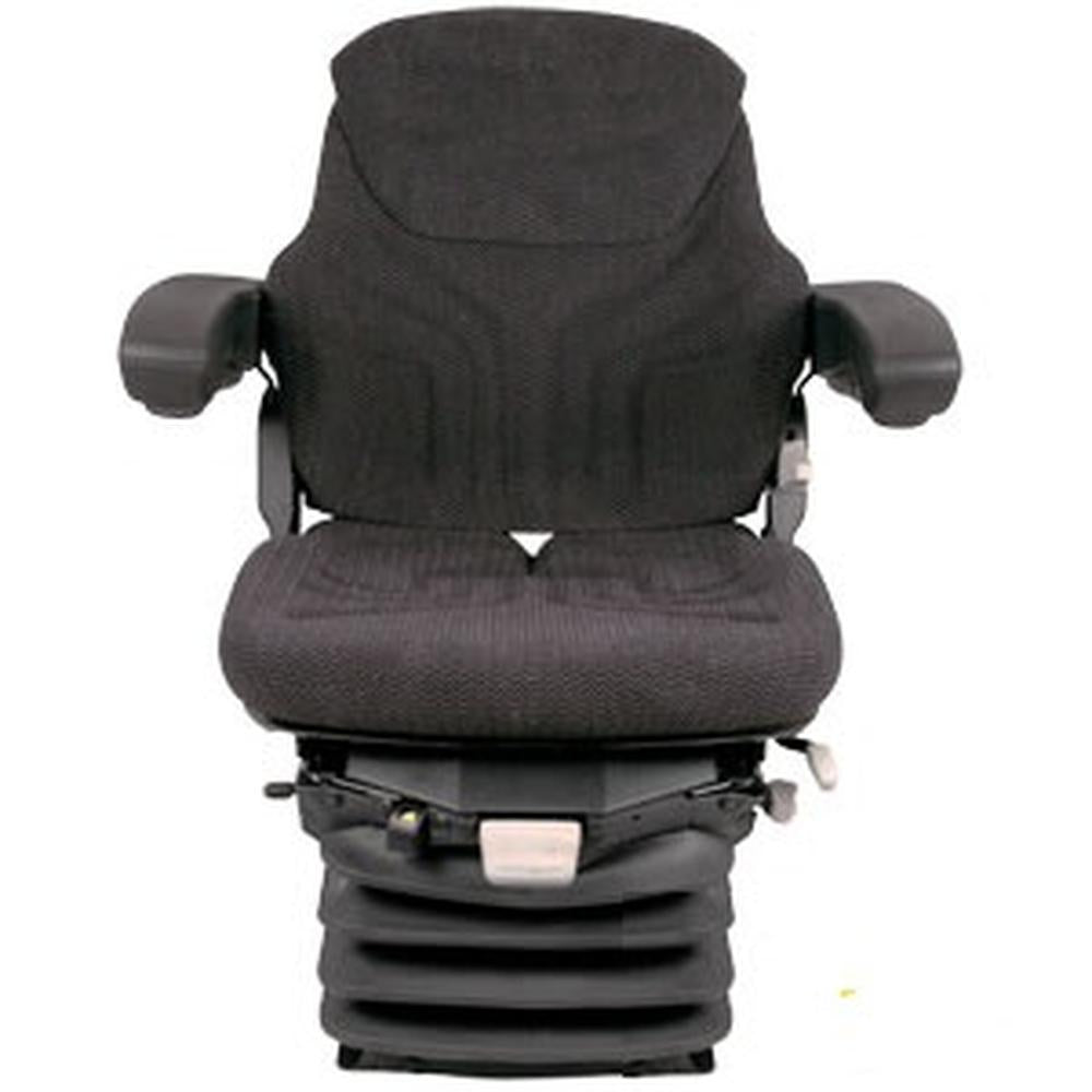 MSG95GGRC-ASSY Grammer Air Ride Charcoal Grey Seat Fits Case-IH Fits Massey Ferg