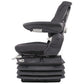 MSG95GGRC-ASSY Grammer Air Ride Charcoal Grey Seat Fits Case-IH Fits Massey Ferg