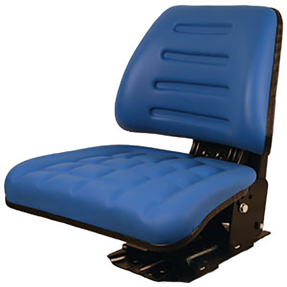 Blue Tractor Suspension Seat Fits Ford 6600 6610 7000 7600 7610