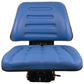 Blue Tractor Suspension Seat Fits Ford 6600 6610 7000 7600 7610