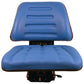 Blue Tractor Suspension Seat Fits Ford 6600 6610 7000 7600 7610