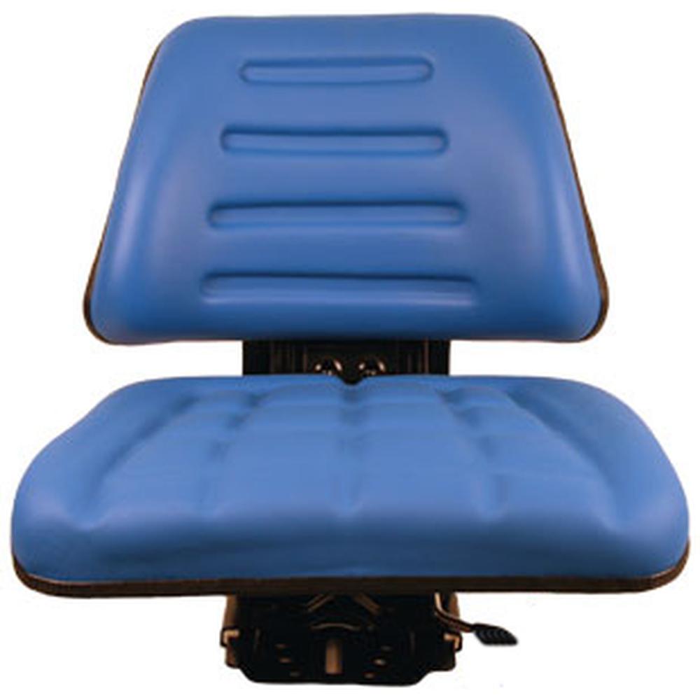 Blue Tractor Suspension Seat Fits Ford 6600 6610 7000 7600 7610