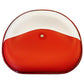 357518R91/WHITE-RED Red & White Pan Seat Fits Case/International Harvester