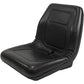 Lawn Garden Mower Seat Black AT327445 Fits Allis Chalmers Lawn Mower: 130 24hp