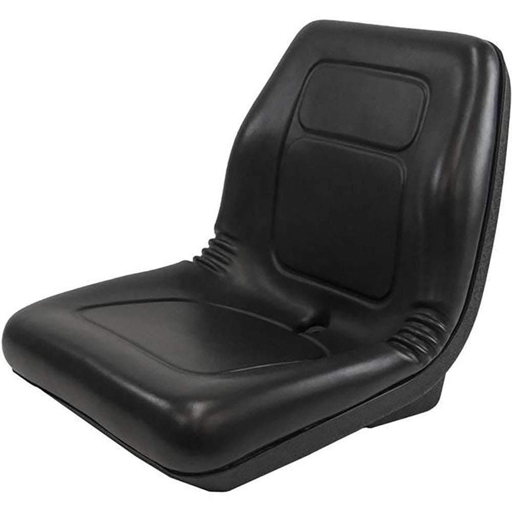 Black Vinyl Seat Fits John Deere Replaces LGT100BL