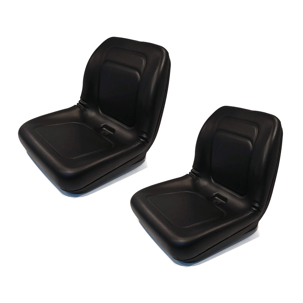 2  High Back Seats Fits John Deere Trail Turf Fits Gator & Skid Steer Loader 70