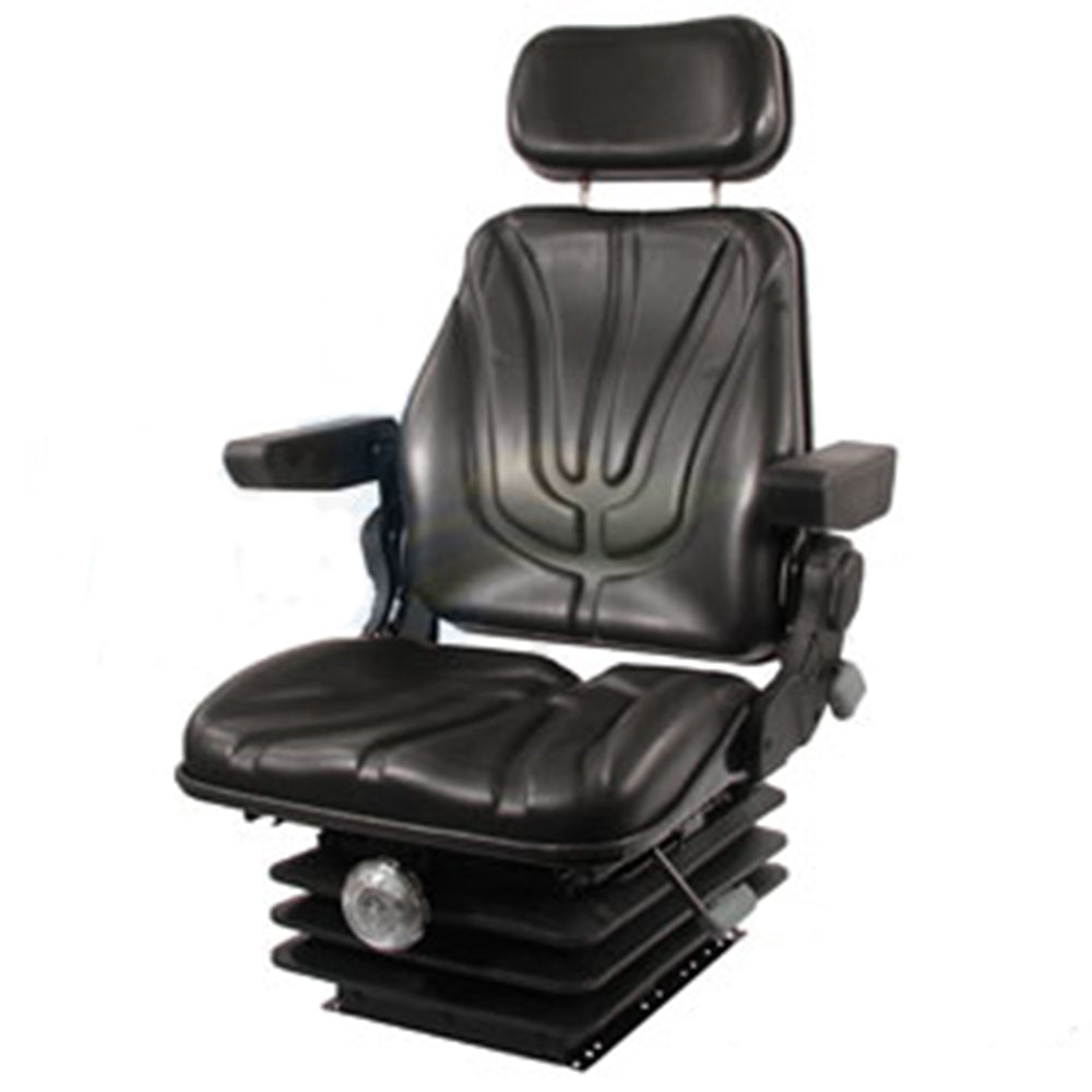 F10M200 Black Mechanical Seat Fits John Deere Fits JD Tractor RT95 6060 6080 700
