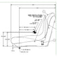 High Back Yellow Seat Fits John Deere Replaces AM125383