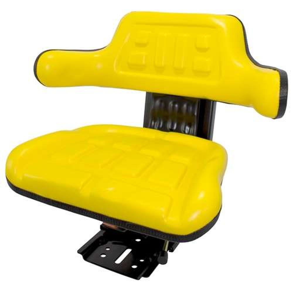Yellow Tractor Suspension Seat Fits John Deere 1020 1530 2020 2030 2040 2240