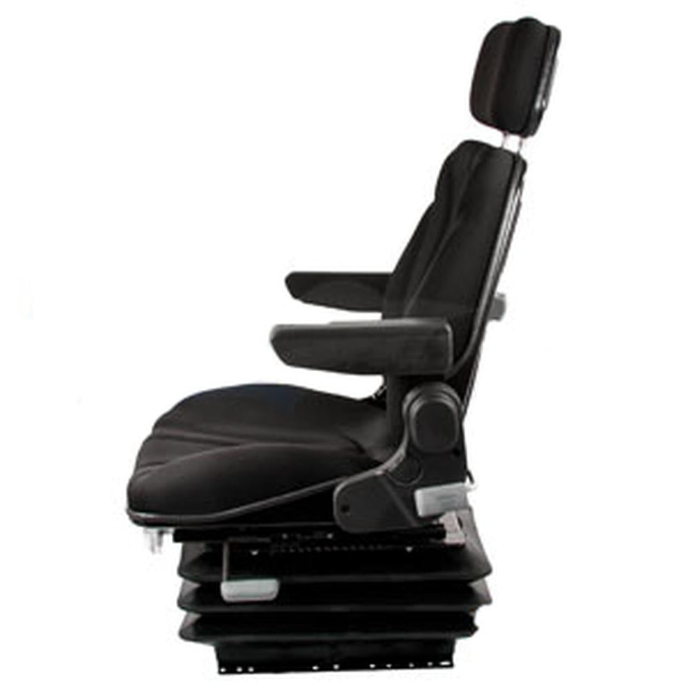 Seat F10 Series Mechanical Suspension / Armrest / Headrest / Black Cloth