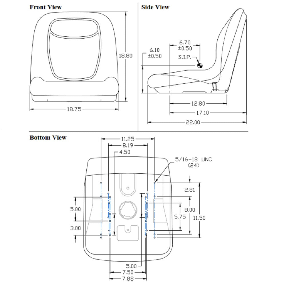 (2) Camo XB180 High Back Seats Fits John Deere Gators