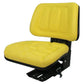 T333YL (1) New Yellow Tractor Suspension Seat Fits John Deere Makes & Models