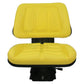T333YL (1) New Yellow Tractor Suspension Seat Fits John Deere Makes & Models
