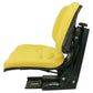Yellow Fullback Tractor Suspension Seat Fits John Deere 1020 1530 2020 2030