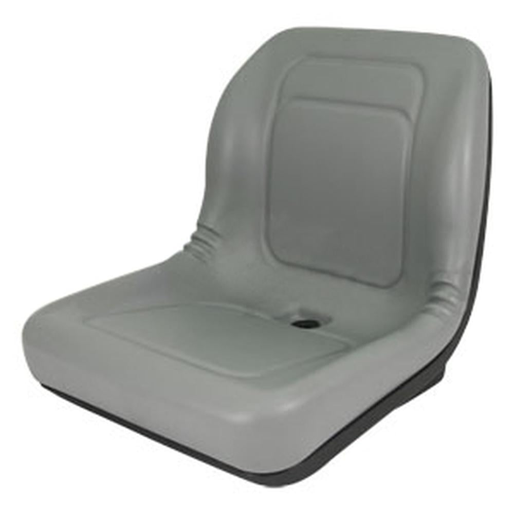 Compact Tractor Skid Steer Loader UTV Lawn Garden Mower Seat Gray 1 Pair (2)