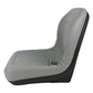 LGT100GR Gray Tractor Seat Fits John Deere Several