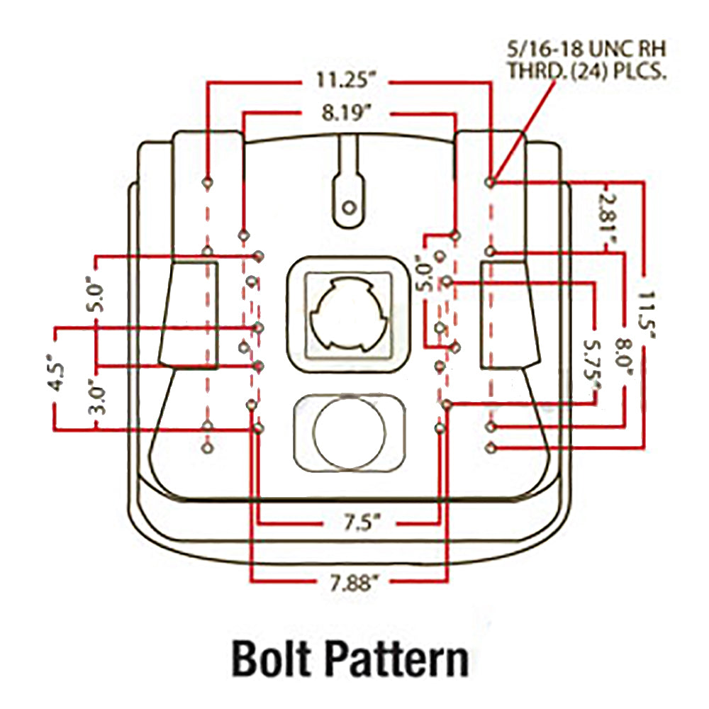 Gray Vinyl Seat Fits Universal Products Replaces B1LGT100GR