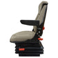 FAM1273 Brown Fabric Mechanical Suspension Seat Assembly Fits Massey Ferguson
