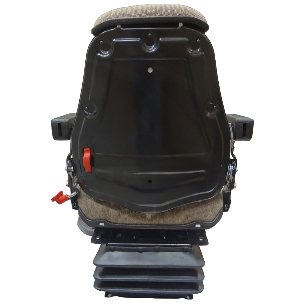 FAM1273 Brown Fabric Mechanical Suspension Seat Assembly Fits Massey Ferguson