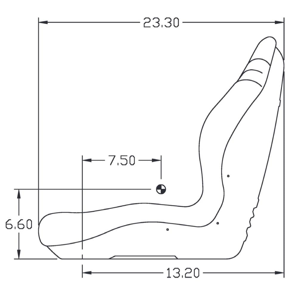 Black Seat with Hinge Bracket Fits Ford New Holland 45 TC23DA TC25 2030 T10