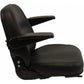 Seat(Black) Fits Kubota Replaces SEQ90-0380