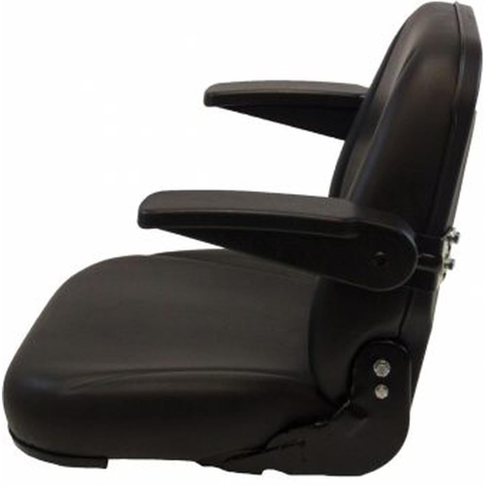 Seat(Black) Fits New Holland Replaces SEQ90-0380