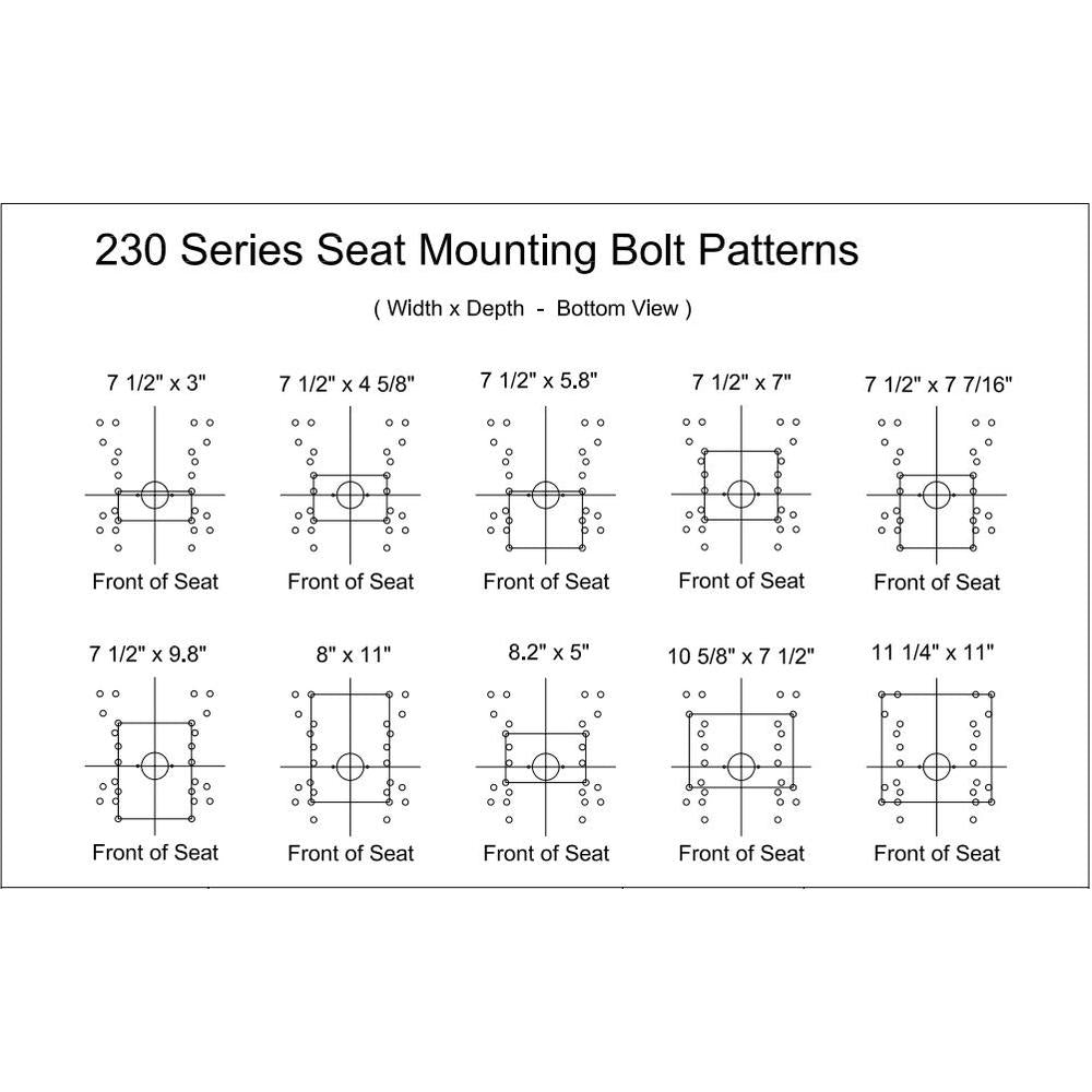 Replacement Seat Fits Kubota Tractor L3130F L3830F L4240GST L4630DT