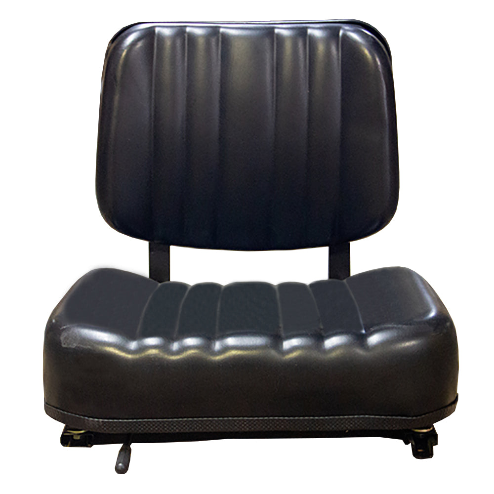 New Black Seat for Excavator Forklift Skid Loader Backhoe Dozer Telehandler