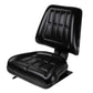 Black Universal Steel Frame Vinyl Covered Compact Seat